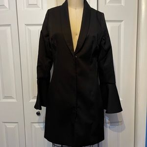 BLAZER MINI DRESS COAT